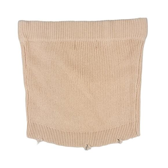 Ser.o.ya Alora Mini Skirt in Cappuccino Distressed Ripped - Picture 6 of 10